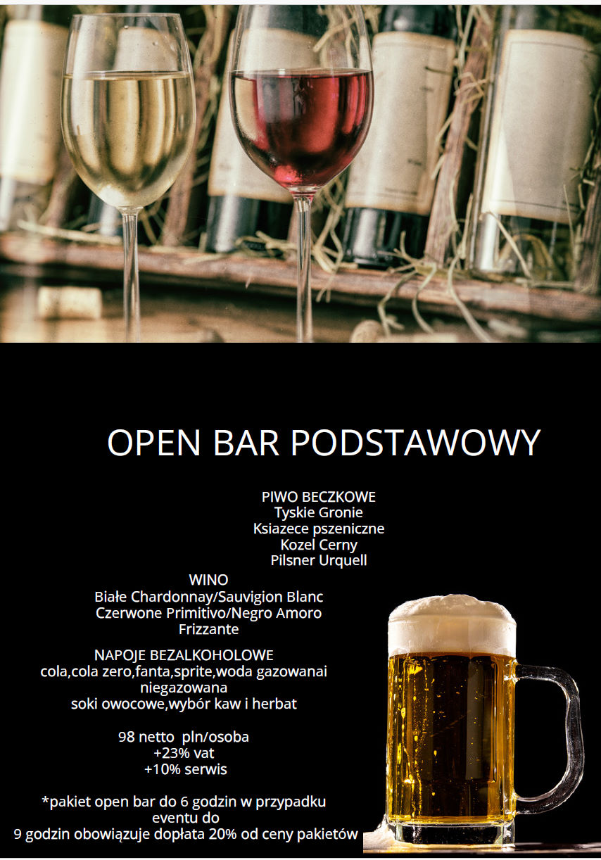 Bolek Open Bar Podstawowy